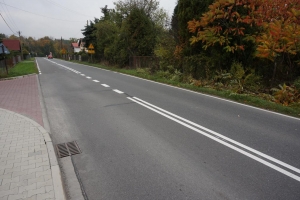 Gmina Gilowice (oznakowanie poziome dróg)