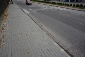 Miasto Żywiec (remont chodnika przy ul. Komonieckiego)