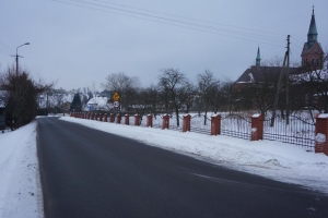 Gmina Lipowa (remont drogi powiatowej - okolice szkoły i kościoła)